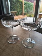 Champagne coupe glazen Luigi Bormioli, Ophalen of Verzenden, Nieuw, Overige typen