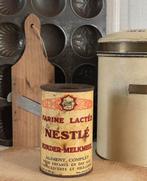 SALE………… brocante oud NESTLE kinder melkmeel blikje, Antiek en Kunst, Ophalen of Verzenden