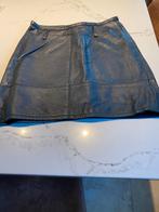 Zwarte leren rok maat 38, Kleding | Dames, Rokken, Maat 38/40 (M), Zwart, Ophalen of Verzenden, Gedragen