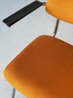 Gispen 1235 eetkamerstoelen 7x vintage stoelen prijs p/stuk, Metaal, Gebruikt, Overige kleuren, Vintage
