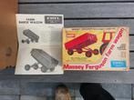 Ertl farmwagon massey fergusondoos 1/25, Ophalen of Verzenden