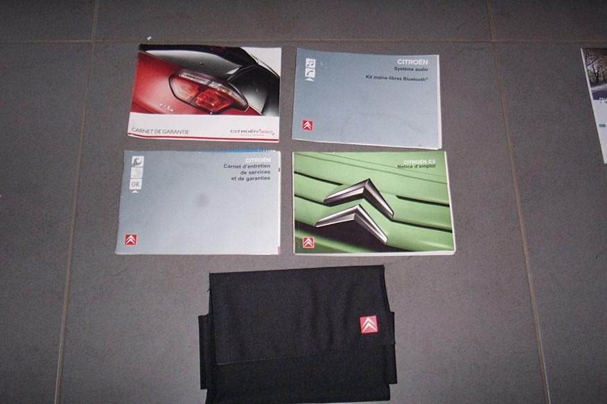 Compleet mapje boekjes CITROEN C3  2002/2009 (franstalig), Auto diversen, Handleidingen en Instructieboekjes, Ophalen of Verzenden