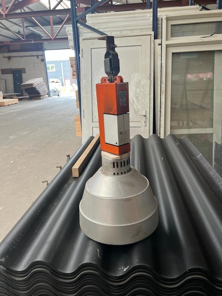Prachtige industriële hanglampen ( totaal 9 stuks), Huis en Inrichting, Lampen | Hanglampen, Gebruikt, 50 tot 75 cm, Glas, Metaal