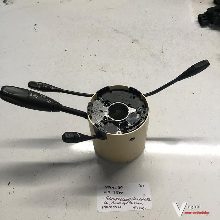 Mercedes S500 2001 25000098  Stuurkolomschakelaars , Cruise, Auto-onderdelen, Dashboard en Schakelaars, Gebruikt, Ophalen of Verzenden