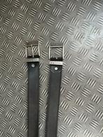 Lederen Riem - NielsSon, Kleding | Heren, Zo goed als nieuw, Riem of Ceintuur, Echt leder, Zwart
