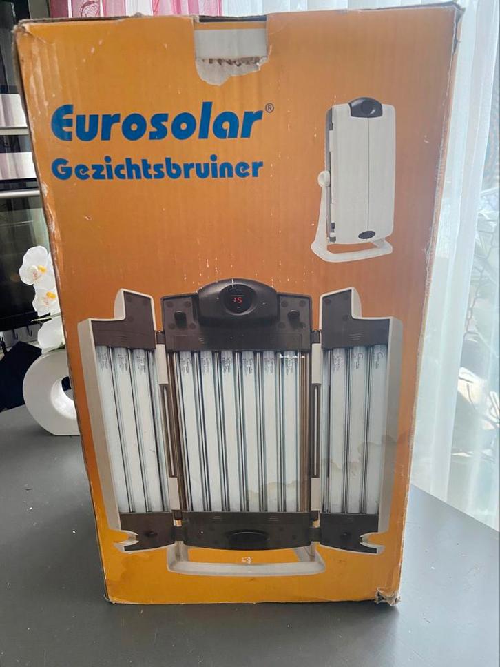 Eurosolar Gezichtsbruiner! Met doos Nauwelijks gebruikt ZHAN, Witgoed en Apparatuur, Zonnebanken en Gezichtsbruiners, Zo goed als nieuw
