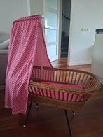 Vintage poppenwiegje met hemeltje, Ophalen, Gebruikt, Wieg