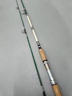 Klassieke spinhengel 2.10m volglas Cw min. 50gr. , Zie tekst, Ophalen of Verzenden, Gebruikt, Werphengel