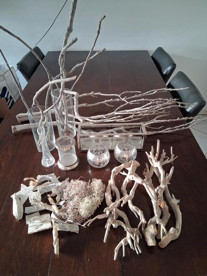 Zilverkleurige Accessoires Set, Antiek en Kunst, Antiek | Woonaccessoires, Ophalen