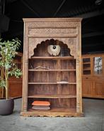 Oosterse / indische boekenkast | ibiza kast |  #674, Huis en Inrichting, Kasten | Boekenkasten, Teakhout, 200 cm of meer, Met plank(en)