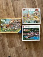 Legpuzzels, Ophalen, 500 t/m 1500 stukjes, Zo goed als nieuw