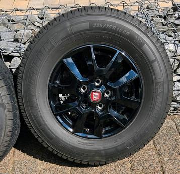 Fiat Ducato Camper Velgen Zomerbanden 225 75 16 Michelin beschikbaar voor biedingen