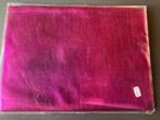 Quiltlapje feestlap glimmend paars 100% synthetisch € 4,25, Hobby en Vrije tijd, Stoffen en Lappen, Overige materialen, Paars