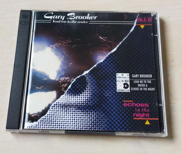 Gary Brooker - Lead Me To The Water/Echoes In The Night 2CD, Cd's en Dvd's, Cd's | Rock, Gebruikt, Poprock, Ophalen of Verzenden