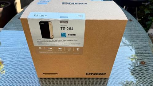 Zgan NAS QNAP TS-264 16gb met optie schijven, Computers en Software, NAS, Zo goed als nieuw, Ophalen of Verzenden