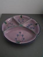 Vintage schaal Flora lila, Ophalen of Verzenden