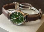 Unieke Seiko Presage "Urushi lacquer dail" SPB407JC Full set, Seiko, Leer, Staal, Polshorloge