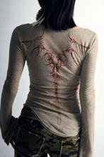 Prachtige vintage grunge top Wasteland Punk, Maat 38/40 (M), Overige kleuren, Nieuw, Ophalen of Verzenden