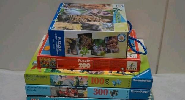 4 Kinderpuzzels van 100 tot 300 stukjes, Kinderen en Baby's, Speelgoed | Kinderpuzzels, Gebruikt, 6 jaar of ouder, Meer dan 50 stukjes