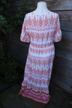 Jurk wit/ oranje Smashed Lemon mt L/40 Maxi Vaste prijs, Kleding | Dames, Jurken, Maat 38/40 (M), Oranje, Ophalen of Verzenden
