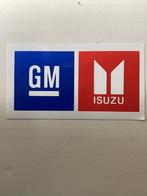 Sticker GM Isuzu, Verzenden, Zo goed als nieuw, Auto of Motor
