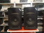 DAP audio luidsprekers 15 inch 76 hoog op wielen, Ophalen of Verzenden, Gebruikt, Minder dan 500 watt, P.A.