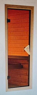 Sauna deur inclusies kozijnen hang en  sluitwerk, Doe-het-zelf en Verbouw, Deuren en Horren, Minder dan 80 cm, Binnendeur, Minder dan 200 cm