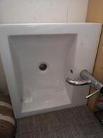 Wastafel - Ideaal voor kleine badkamer, Huis en Inrichting, Badkamer | Badkamermeubels, Ophalen, Minder dan 50 cm, Gebruikt, Minder dan 100 cm