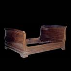 NIEUW massief TEAK HOUTEN BED matrasmaat 150 x 190 KORTING !, Ophalen, Gielen, Bruin, Koloniaal