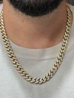 14KT Goud - 200 Gram - CUBAN KETTING - Diamanten, Ophalen, Nieuw, Goud, Goud