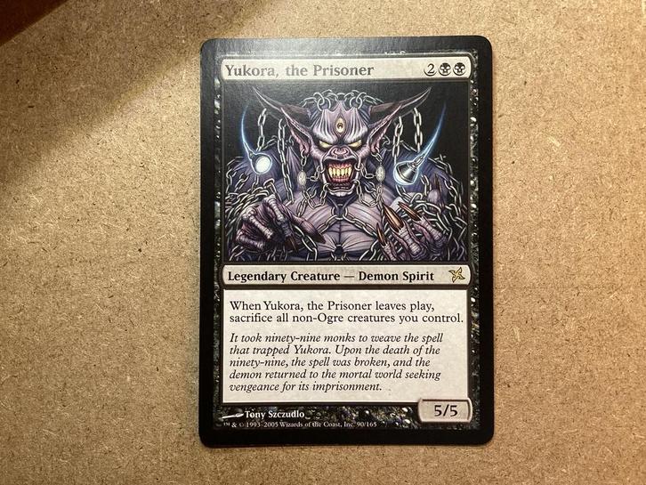 1x Yukora, the Prisoner [090/165] (Near Mint), Hobby en Vrije tijd, Verzamelkaartspellen | Magic the Gathering, Zo goed als nieuw