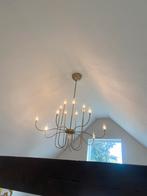 Chique kroonluchter goud / messing kleur, Huis en Inrichting, Ophalen, Gebruikt