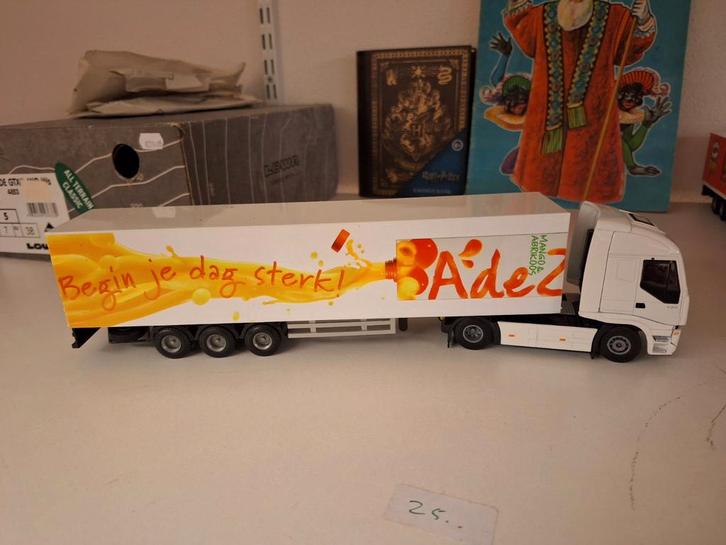 Zgan lion toys metalen vrachtwagen, Hobby en Vrije tijd, Modelauto's | 1:50, Zo goed als nieuw, Bus of Vrachtwagen, Lion Toys