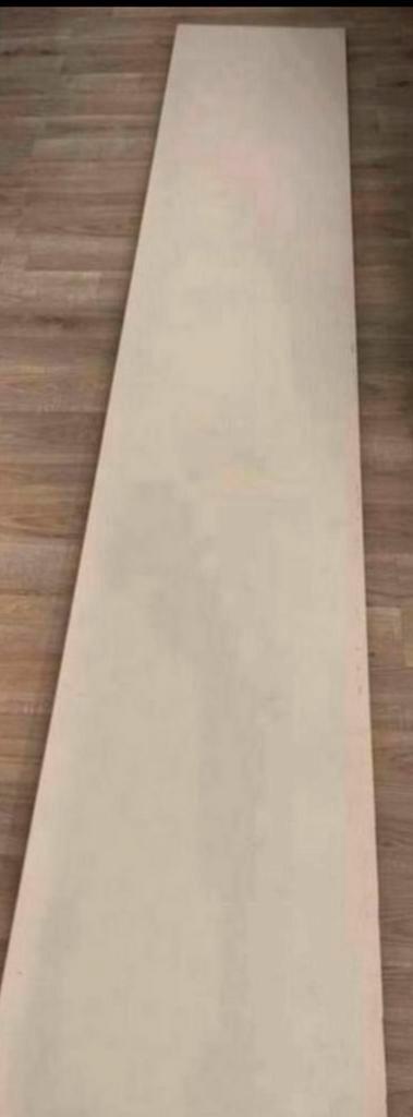Brede vensterbank L 240 x Br 40 cm izgst, Doe-het-zelf en Verbouw, Hout en Planken, Zo goed als nieuw, Plank, Steigerhout, Minder dan 200 cm