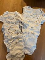 Bundel 12 witte new born rompers maat 50-56, Ophalen of Verzenden, Gebruikt, Jongetje of Meisje, Nacht- of Onderkleding