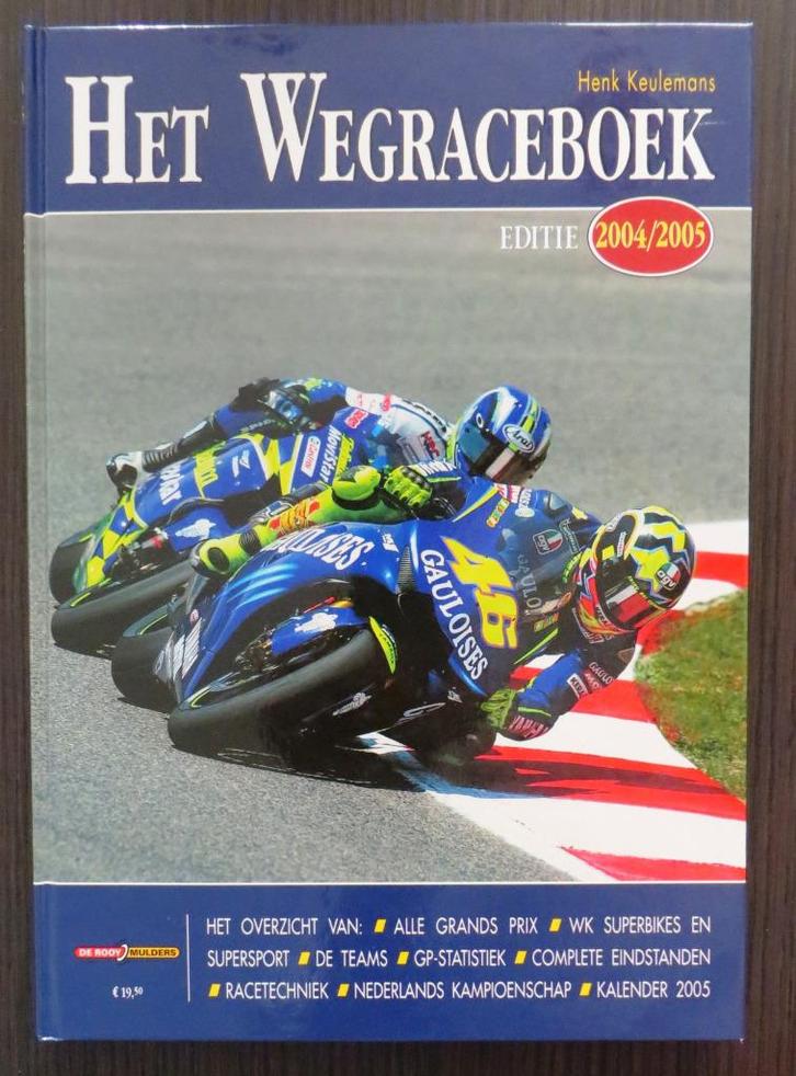 Het Wegraceboek 2004/2005, Boeken, Motoren, Gelezen, Algemeen, Verzenden