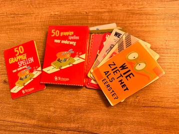 50 Grappige Spelkaarten voor Onderweg beschikbaar voor biedingen