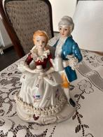 Porseleinen Beeldje Elegant Paar 18e Eeuws, Ophalen of Verzenden
