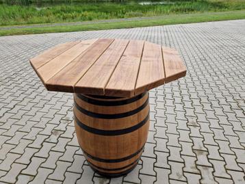 wijnvat tafel / statafel/ mancave beschikbaar voor biedingen