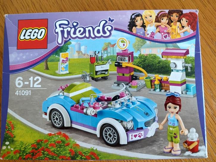 LEGO Friends 41091 Mia's Sportwagen - Compleet!, Kinderen en Baby's, Speelgoed | Duplo en Lego, Zo goed als nieuw, Lego, Complete set