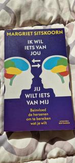 Zelfhulp boek: beïnvloed de hersenen, Ophalen of Verzenden, Zo goed als nieuw, Margriet Sitskoorn