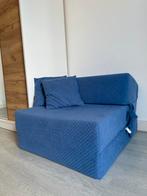 Logeermatras-opvouwbar matras- 200*70*15 cm- blauw, Huis en Inrichting, Slaapkamer | Slaapbanken, Blauw, Ophalen of Verzenden
