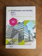 Boekhouden voor het hbo deel 1 opgaven, Ophalen of Verzenden, Zo goed als nieuw