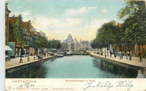 (304-229-037) Amsterdam Kloveniersburgwal m. Waag, Verzamelen, Ansichtkaarten | Nederland, Noord-Holland, Verzenden