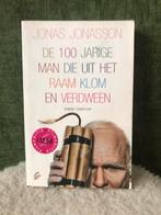 De 100-jarige man die uit het raam klom en verdween, Jonas Jonasson, Ophalen of Verzenden, Zo goed als nieuw, Nederland