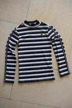 Als nieuw Indian Blue jeans shirt blauw wit streep 128 IBJ, Meisje, Ophalen of Verzenden, Zo goed als nieuw, Shirt of Longsleeve