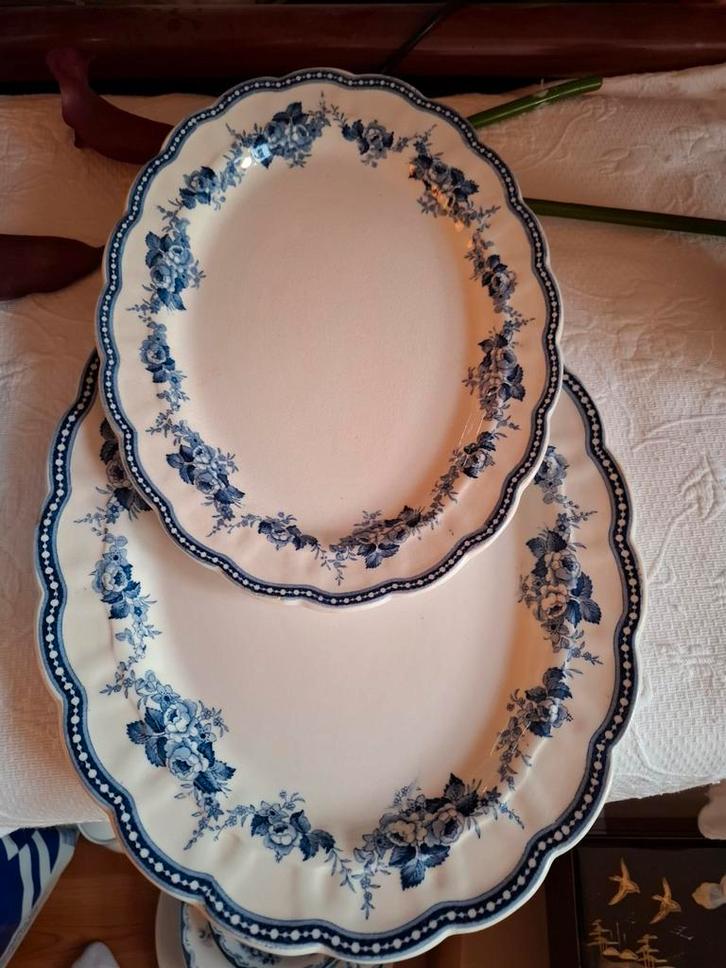 Antieke Engels porseleinen schalen Booths Rosette, Antiek en Kunst, Antiek | Servies los, Ophalen of Verzenden