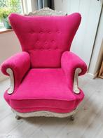 Mooie rode fauteuil, Huis en Inrichting, Ophalen of Verzenden, Zo goed als nieuw, 75 tot 100 cm, 50 tot 75 cm