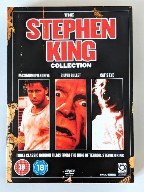 Stephen King Collection | Maximum Overdrive, Silver Bullet, Cd's en Dvd's, Dvd's | Horror, Zo goed als nieuw, Boxset, Vanaf 16 jaar