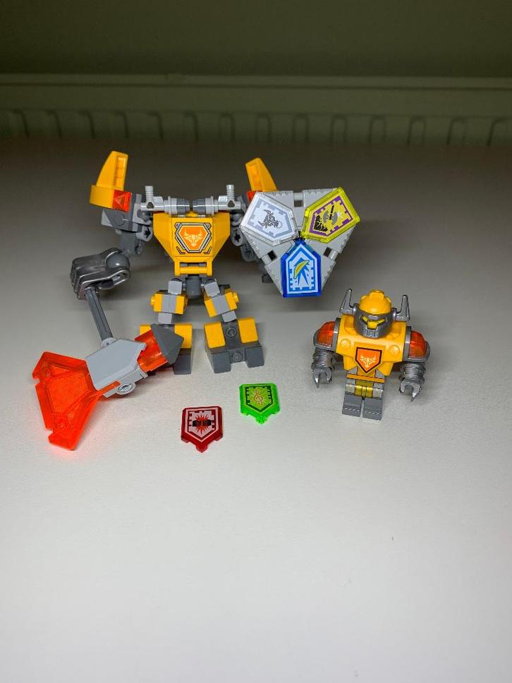 LEGO Battle Suit Axl 70365 NEXO KNIGHTS, Kinderen en Baby's, Speelgoed | Duplo en Lego, Zo goed als nieuw, Lego, Complete set